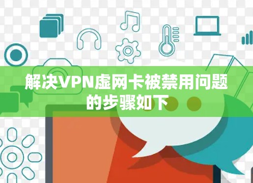 解决VPN虚网卡被禁用问题的步骤如下