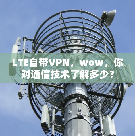 LTE自带VPN,wow,你对通信技术了解多少? LTE自带VPN,wow,你对通信技术了解多少?