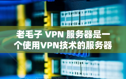 老毛子 VPN 服务器是一个使用VPN技术的服务器,专为特定用户或企业设计。以下是对该服务器的详细信息和使用步骤