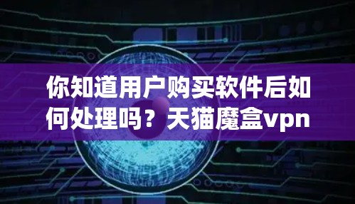 你知道用户购买软件后如何处理吗?天猫魔盒vpn可能让你失望。作为一个通信工程师,我来为您详细解答这个问题