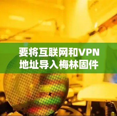 要将互联网和VPN地址导入梅林固件,请按照以下步骤操作