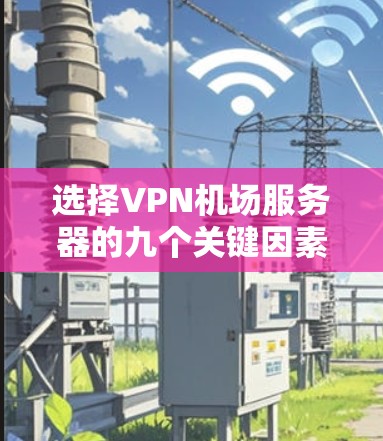 选择VPN机场服务器的九个关键因素 选择VPN机场服务器的九个关键因素
