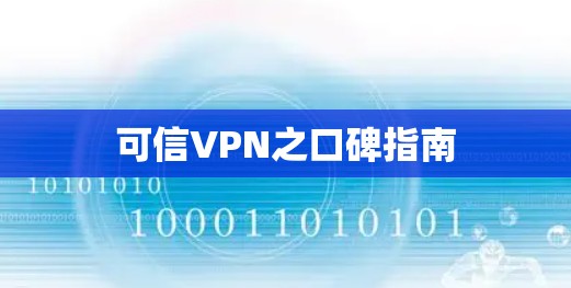 可信VPN之口碑指南 可信VPN之口碑指南